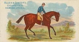 1888 Allen & Ginter World's Racers (N32) #NNO Dunbine Front